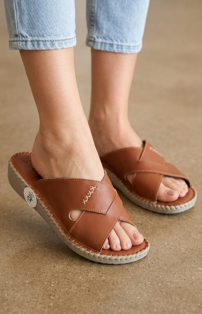 Sabot orthopédique 👣 en véritable cuir 👌